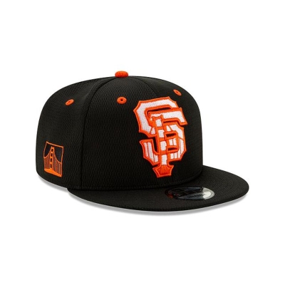 San Francisco Giants Gorra | New Era MLB Batting Practice 9fifty Snapback Cap Mexico - Negros
